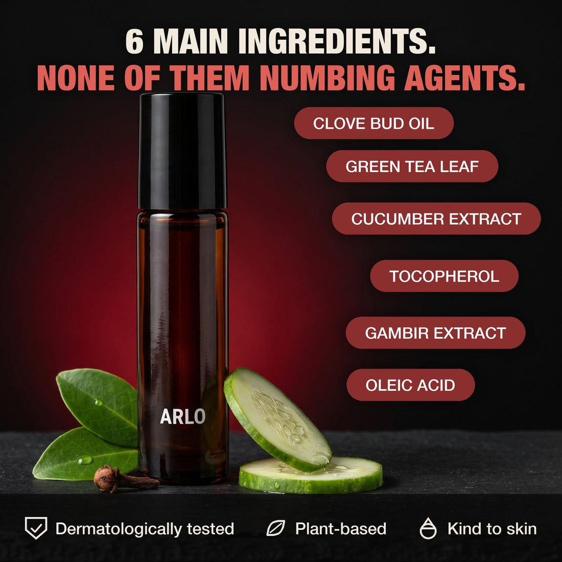ARLO's six main ingredients